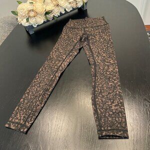 Lululemon Align Pant II 25" Wild Thing Camo Brown Earth Multi  Size 2